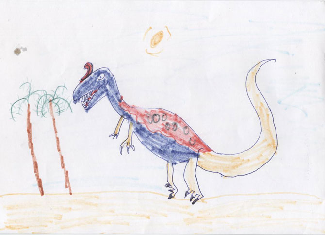 Криолофозавр жил в юрском периоде. Он относился к группе цератозавров. Его голову венчал небольшой гребень. Криолофозавр был плотоядным.